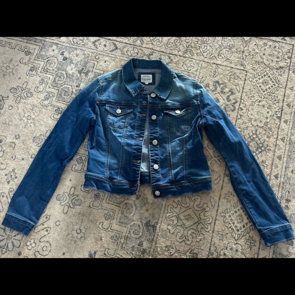 Wax Jean Dark Blue Women's Jean Jacket